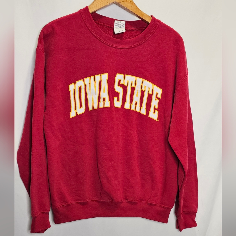 Vintage Iowa State Gildan Heavy Blend Crewneck Sweater Size M College Football